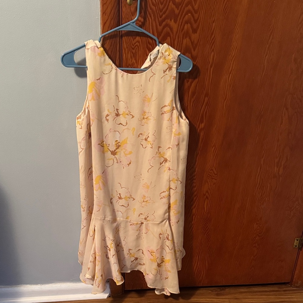 Dalia Cream Floral Mini Dress